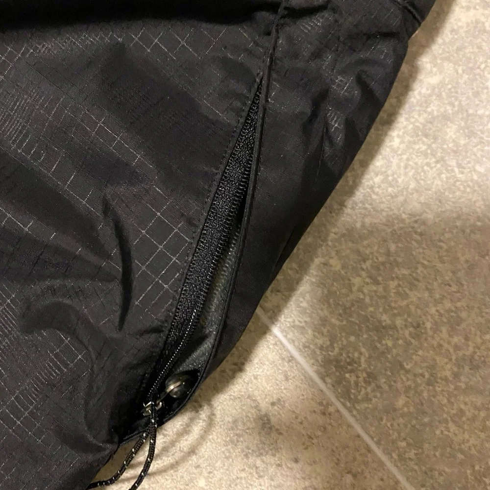 Under Armour Performance Ski Pants Black Youth Large Lined Unisex Snow Gorp Warm
